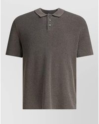 Alex Mill - Eastwood Polo Shirt Ribbed Texture Collar - Lyst