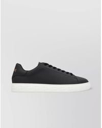Versace - Low-Top Faux Leather Sneakers With Rubber Sole - Lyst