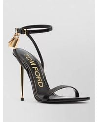 Tom Ford - Open Toe Ankle Strap Pump Hardware - Lyst
