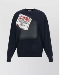 Jean Paul Gaultier - 'The Label' Crew Neck Sweatshirt - Lyst