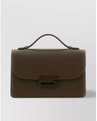 Victoria Beckham - Mini Bag With Top Handle And Adjustable Strap - Lyst