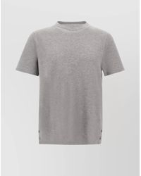 Thom Browne - Cotton Piqué Relaxed-Fit Short-Sleeve T-Shirt - Lyst