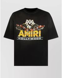 Amiri - Cotton Oversized Graphic T-Shirt - Lyst