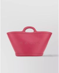 Marni - Tropicalia Compact Leather Tote - Lyst