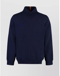 Paul Smith - Cashmere Ribbed Turtleneck Sweater - Lyst