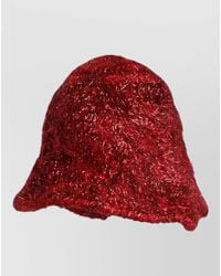 Dolce & Gabbana - Viscose Tinsel Wide Brim Bucket Hat - Lyst
