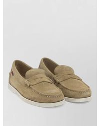 Sebago - Dan Boat Suede Moc Toe Loafers - Lyst