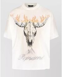 Represent - Crew Neck T Shirt Graphic Print - Lyst
