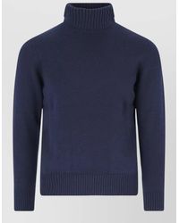 Drumohr - Knit Crew Neck Sweater Warm Fabric - Lyst