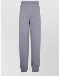 The Attico - Cotton Track Pants - Lyst