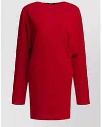 Jacquemus - Viscose Cutout Long-Sleeve Mini Dress - Lyst