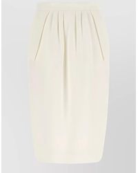 Stella McCartney - High-Rise Midi Pencil Skirt - Lyst