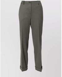 P.A.R.O.S.H. - Wool Slim-Fit Tailored Trousers - Lyst