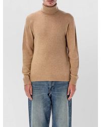 Roberto Collina - Knit Sweater Long Sleeves Ribbed Turtleneck Hem - Lyst