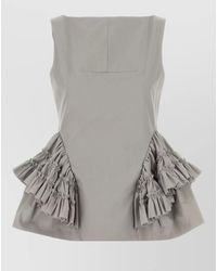 Dries Van Noten - Cotton Mini Dress - Lyst