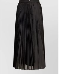Sandbeige - Pleated Skirt - Lyst