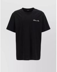 Balmain - Cotton Logo-Embroidered Regular-Fit T-Shirt - Lyst
