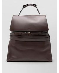 Moschino - Backpacks Adjustable Straps Buckle Detail Top Handle - Lyst