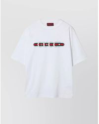 Gucci - Cotton Oversized T-Shirt - Lyst