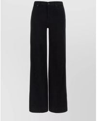 7 For All Mankind - Denim High-Rise Wide-Leg Jeans - Lyst
