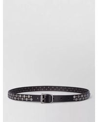 Lemaire - Leather Studded Belt - Lyst