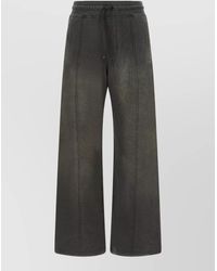 Golden Goose - Cotton Wide-Leg Track Pants - Lyst