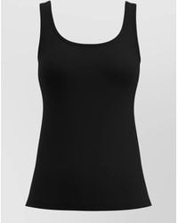 CALIDA - Scoop Neck Sleeveless Stretch Knit Top - Lyst