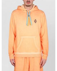 Marcelo Burlon - Sunset Cross Regular Hooded Sweatshirt - Lyst