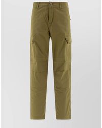 Carhartt - Trousers With Back And Cargo Pockets - Lyst