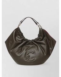 Coccinelle - Calf Leather Ruched Tote Bag - Lyst