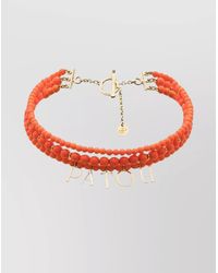 Patou - Beaded Necklace - Lyst