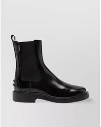 Tod's - Leather Chelsea Ankle Boots - Lyst