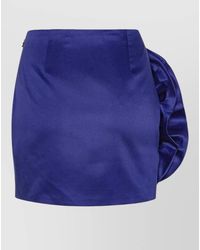 ROTATE BIRGER CHRISTENSEN - Recycled Polyester Mini Skirt - Lyst