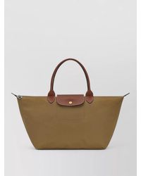 Longchamp - Original Foldable Tote Bag Leather Handles - Lyst