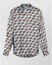 Dries Van Noten - Long Sleeve Shirt All Over Pattern - Lyst