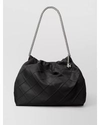 Tory Burch - Fleming Nylon Hobo Bag - Lyst