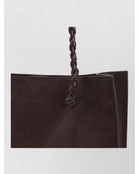 Jil Sander - Tangle Suede Tote Bag - Lyst