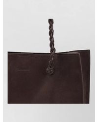Jil Sander - Tangle Suede Tote Bag - Lyst