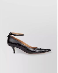 Maison Margiela - Leather 55Mm Ankle-Strap Pumps - Lyst