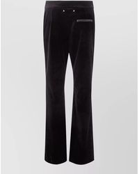 Golden Goose - Velvet Slightly Flared Trousers - Lyst