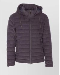 Herno - Drawstring Hood Padded Down Jacket - Lyst