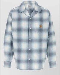 Carhartt - Tyers Cotton Shirt Long Sleeves Plaid - Lyst