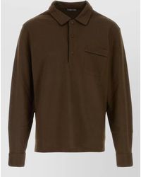Tom Ford - Silk Piqué Short-Sleeve Polo Shirt - Lyst