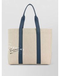 Givenchy - Canvas Shopping Shoulder Bag Dual Handles - Lyst