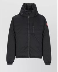 Canada Goose - High Neck Down Jacket With Hood And Zip Pockets - Lyst