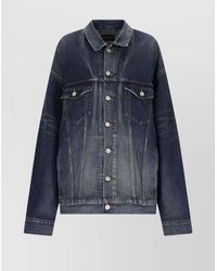 Balenciaga - Jacket With Chest Pockets And Long Sleeves - Lyst