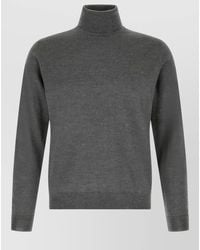 Zanone - Long Sleeve Turtleneck Regular Fit Top - Lyst