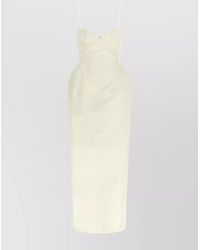 Magda Butrym - '30' Midi Dress Back Slit - Lyst