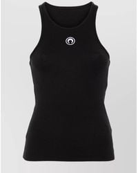 Marine Serre - Moon Logo Slim Tank Top - Lyst