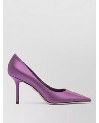 Jimmy Choo - Love High Heel 85 Mm Satin Pumps - Lyst